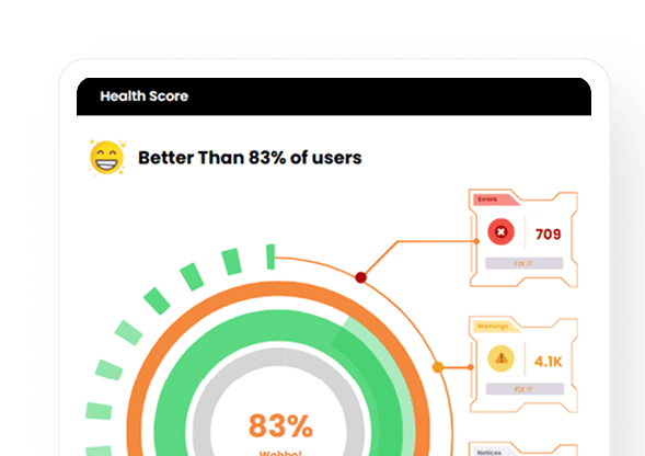 Website Health Score