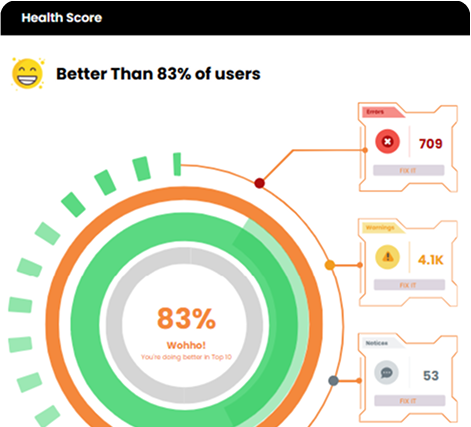 Website Health Score